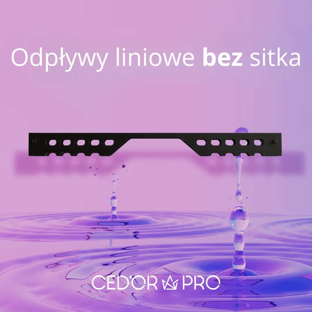 Odpływ liniowy bez sitka – dlaczego to przełom w Twojej łazience?